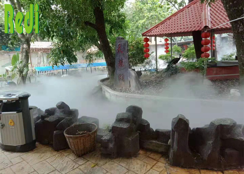 人造雾工程设计+高压喷雾系统+雾森景观的主要功能